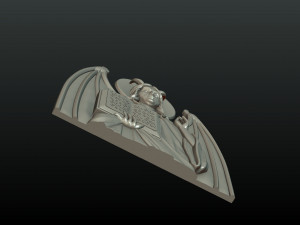 satan relief and pendant Model do druku 3D