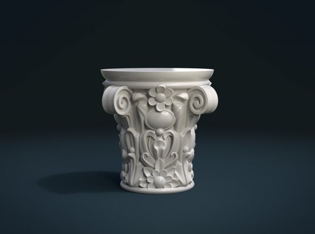 print ready capital 3D Baskı Modeli .c4d .max .obj .3ds .fbx .stl .blend 