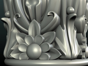 print ready capital 3D Baskı Modeli
