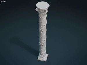 print ready column 3D Print Model