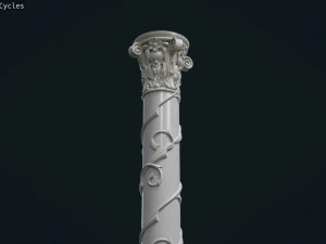 print ready column 3D Print Model