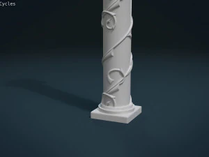 print ready column 3D Print Model