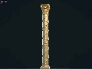 print ready column 3D Print Model