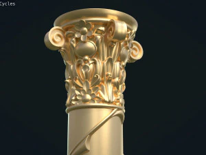 print ready column 3D Print Model