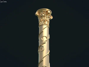 print ready column 3D Print Model