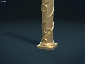 print ready column Model do druku 3D