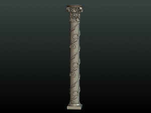 print ready column Model do druku 3D