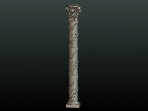 print ready column 3D Print Model