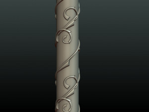 print ready column Model do druku 3D