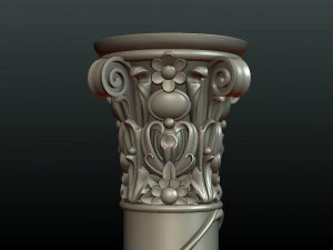 print ready column 3D Print Model