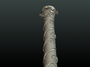 print ready column Model do druku 3D