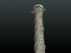 print ready column 3D Print Model