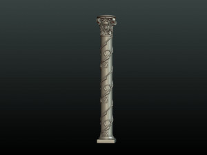 print ready column Model do druku 3D