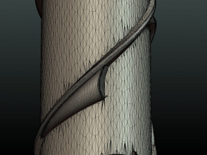 print ready column Model do druku 3D