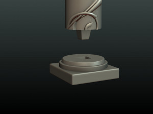 print ready column Model do druku 3D