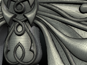 dragonfly relief 3D 打印模型