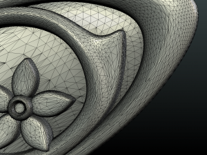 dragonfly relief 3D 打印模型
