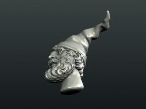 gnome head 3D 프린트 모델