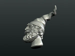gnome head 3D Print Model