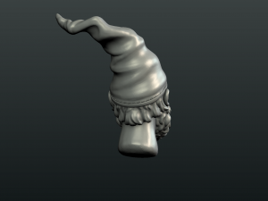 gnome head 3D 프린트 모델