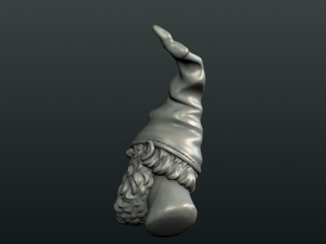 gnome head 3D 프린트 모델
