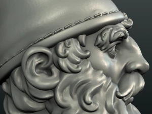 gnome head 3D Print Model