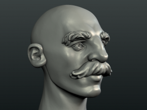 gnome head 3D 프린트 모델
