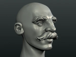 gnome head 3D Print Model