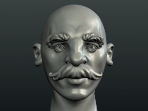 gnome head 3D 프린트 모델