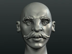 gnome head 3D Print Model
