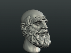 gnome head 3D 프린트 모델