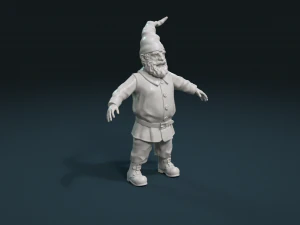 gnome sculpture 3D Print Model