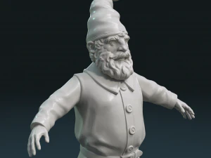 gnome sculpture 3D Print Model