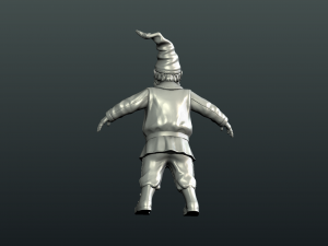 gnome sculpture 3D 打印模型