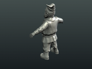 gnome sculpture 3D 打印模型