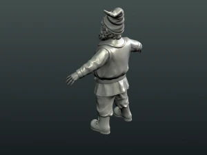 gnome sculpture 3D Print Model