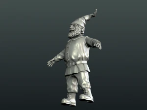 gnome sculpture 3D Print Model