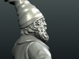 gnome sculpture 3D 打印模型