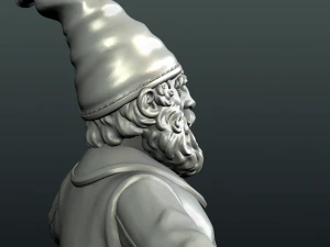 gnome sculpture 3D Print Model