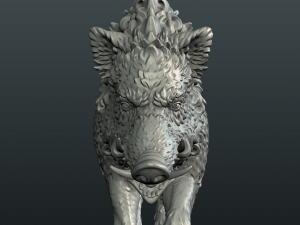 wild boar 3D printmodel