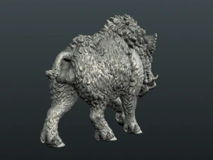 wild boar 3D Print Model