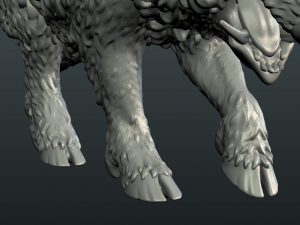 wild boar 3D printmodel