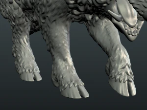 wild boar 3D Print Model