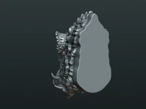 wild boar mounted head 3D Print Model