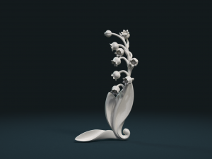 lily of the valley 3D Print Model