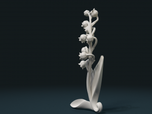 lily of the valley Model Cetak 3D