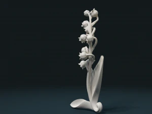 lily of the valley 3D Print Model