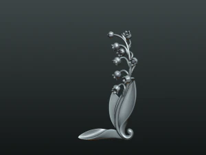 lily of the valley 3D Print Model