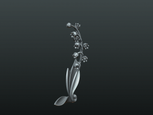 lily of the valley Model Cetak 3D