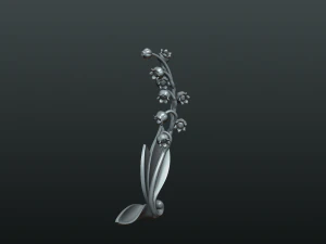 lily of the valley 3D Print Model